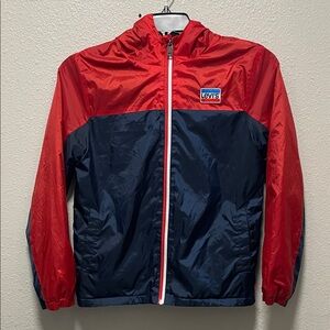 Levis Retro Cool Color Block Windbreaker
